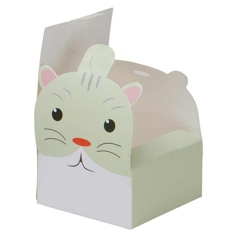 Cute Lion Kids Party favors multipurpose box ( 3.5x3.5x3.5 Inches ) 9402A
