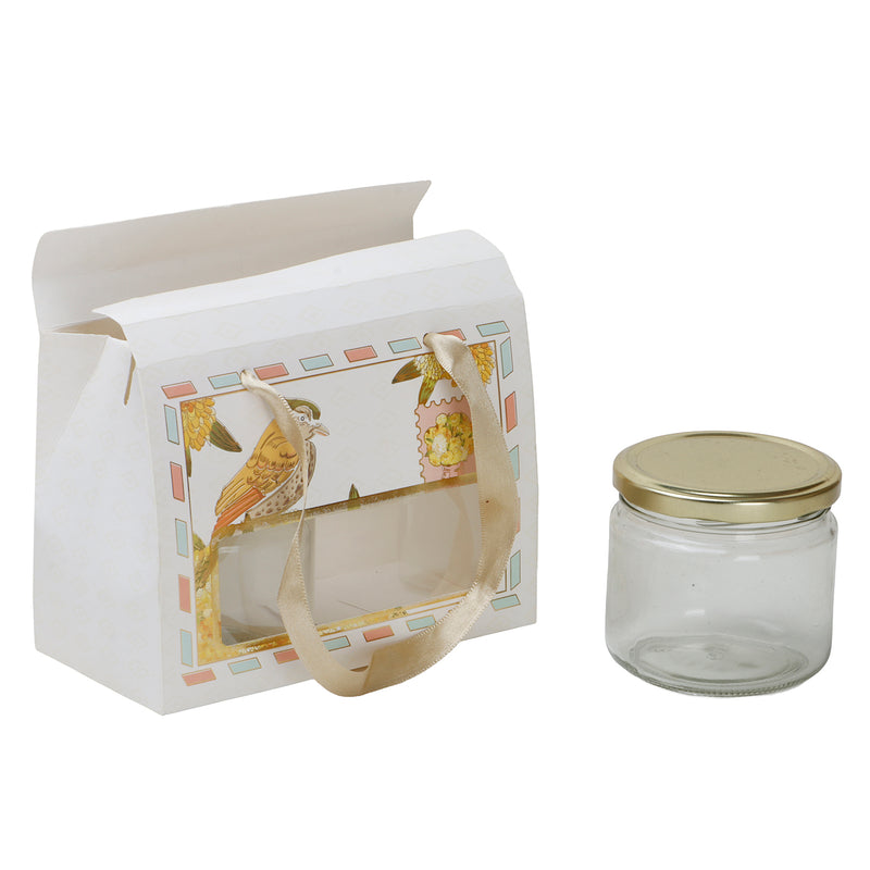 Beautiful Floral Printed Hamper Box (7x3.75x5.25 Inches) 9404A
