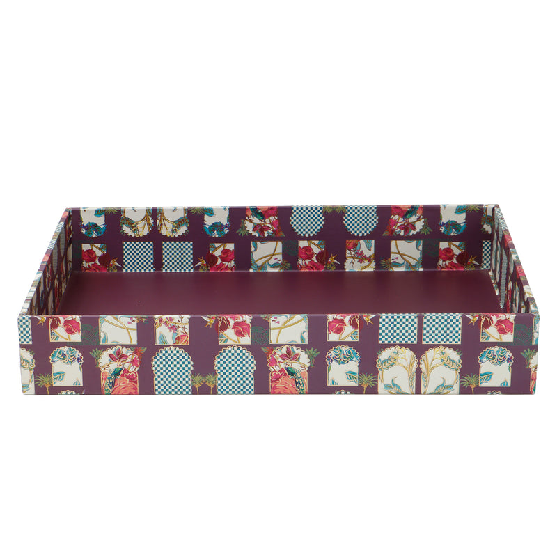 Attractive  MDF Multipurpose Tray (14x10x2.25 Inches) 9125
