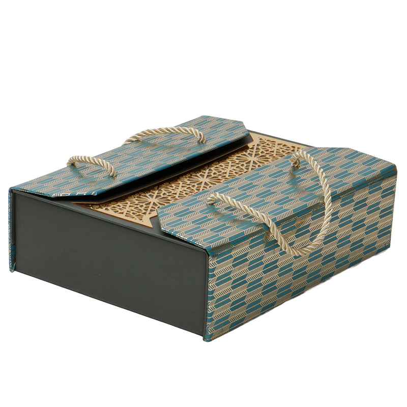 Magnetic Hamper Box with 4 jars (10.25x8.25x3) Inch 9091B