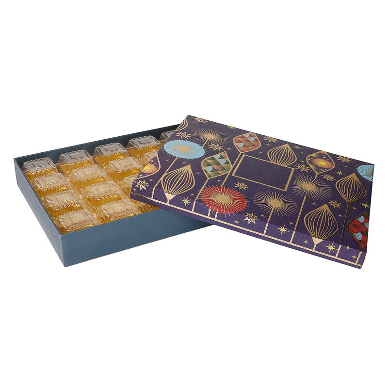 Premium Dry Fruit/Sweet Box with 20 cavity (9.25x7.75x1.5) Inch 9605