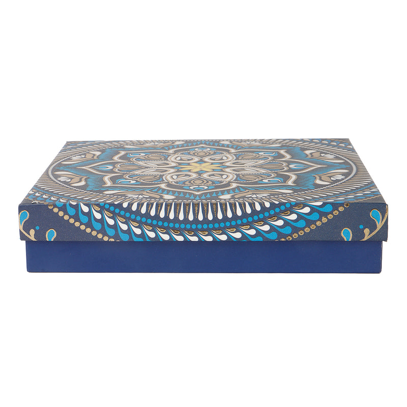 Premium Dry Fruit/Sweet Box with 16 cavity (7.5x7.5x1.5) Inch 9604