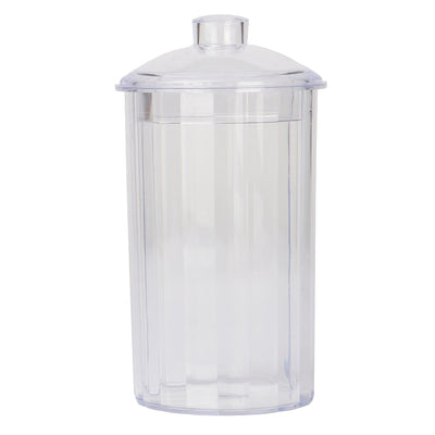 New Fancy Plastic Container (2.5x2.5x5.25 inch) 5907