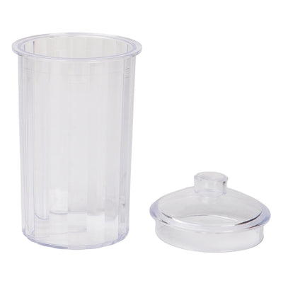 New Fancy Plastic Container (2.5x2.5x5.25 inch) 5907