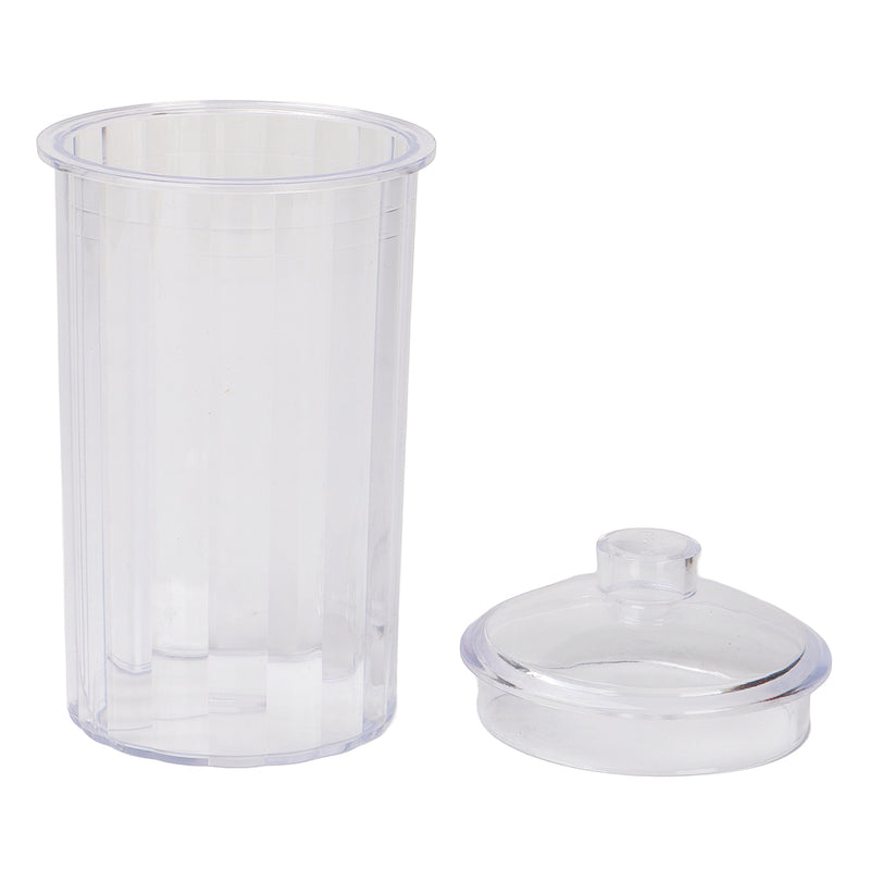 New Fancy Plastic Container (2.5x2.5x5.25 inch) 5907