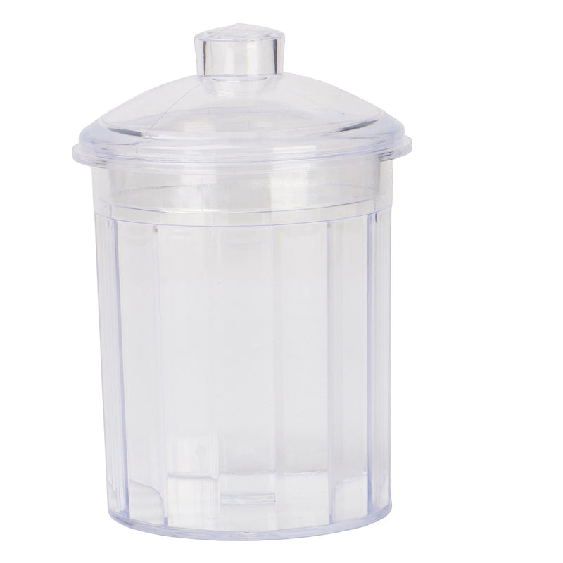 New Fancy Plastic Container (2.5x2.5x4 inch) 5908