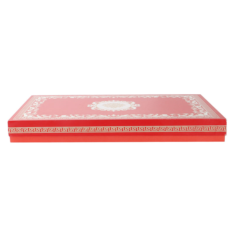Beautiful Dry Fruit Box with 6 Compartment (14.5x9.5x1.5) Inch 9153