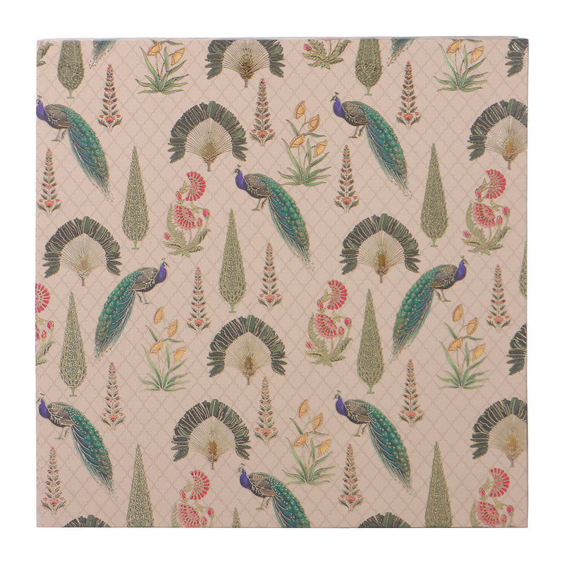 Floral MDF Dry Fruit/Sweet Box (9x9x1.75) Inch 9154