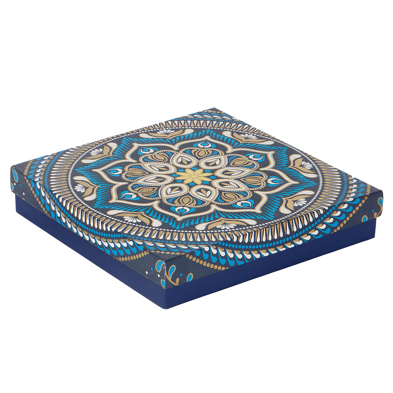 Premium Dry Fruit/Sweet Box with 16 cavity (7.5x7.5x1.5) Inch 9604