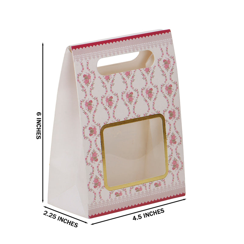 Floral Multi Purpose Small Bag ( 4.5x2.25x6 Inches ) 9409