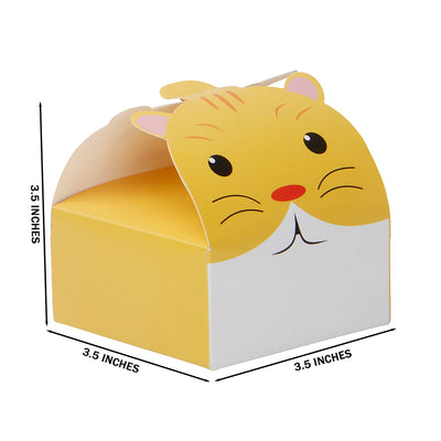 Cute Lion Kids Party favors multipurpose box ( 3.5x3.5x3.5 Inches ) 9402