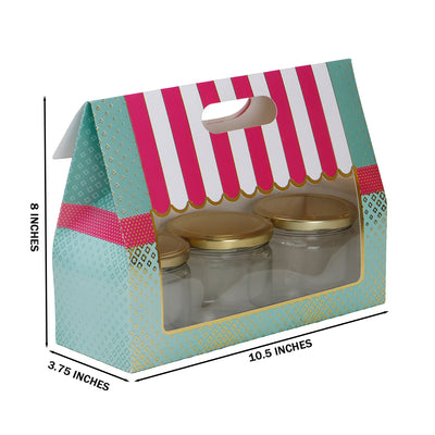Small Gift Box With Handle (10..5x3.75x8 Inches) 9517