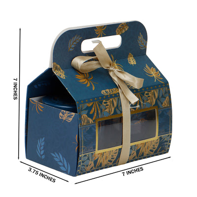 Floral Printed Hamper Box ( 7x3.75x7 Inches ) 9501
