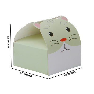 Cute Lion Kids Party favors multipurpose box ( 3.5x3.5x3.5 Inches ) 9402A