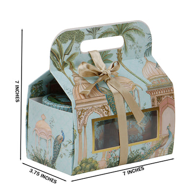 Pichwai Art Hamper Box ( 7x3.75x7 Inches ) 9503