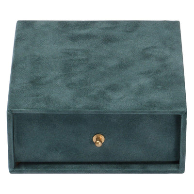 Small suede pull out box