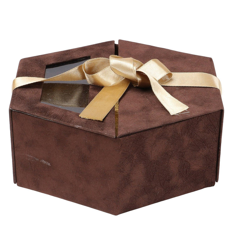 Two door open Box, Gift Hamper, suede box