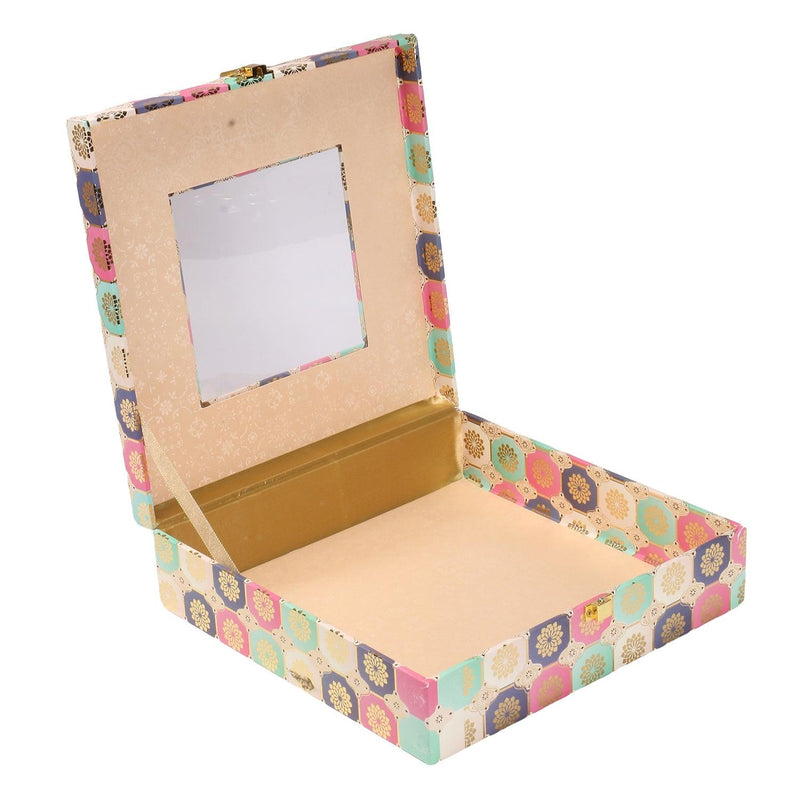 Multicolour Square Trunk Box