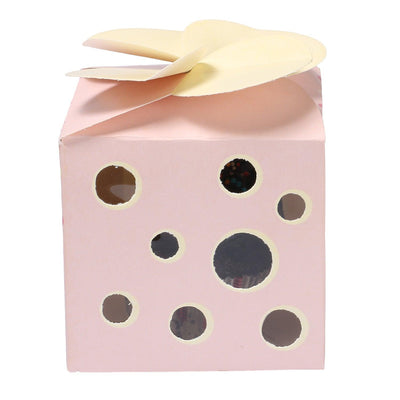 Polka dot printed small box