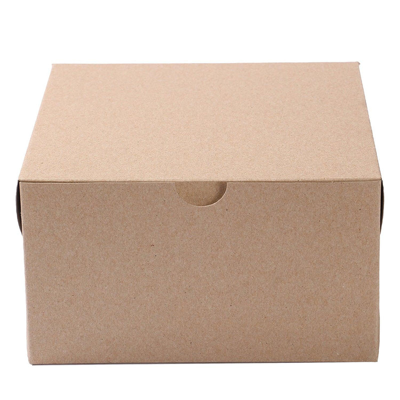 Khaki Paper Cake & Pastry Box