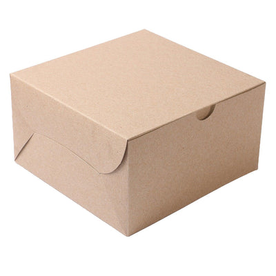 Khaki Paper Cake & Pastry Box