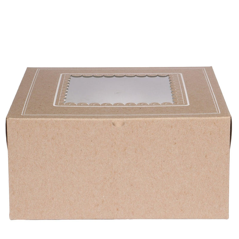 1KG Khaki brown cake box