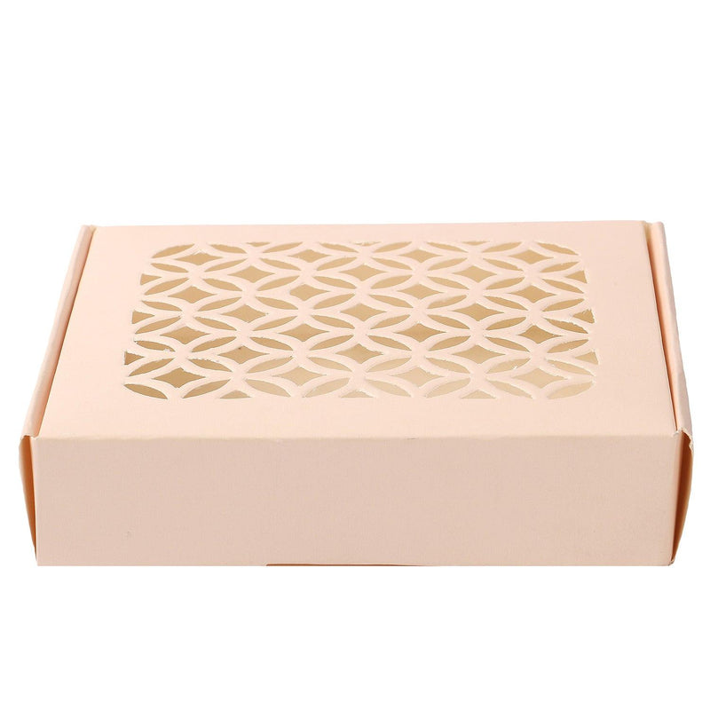 Cream Chocolate/Sweets Without Cavity Laser Cut Box