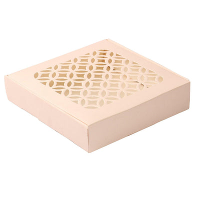 Cream Chocolate/Sweets Without Cavity Laser Cut Box