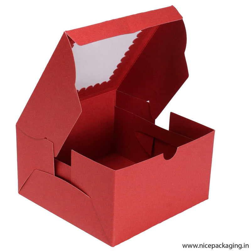 Red Cake box