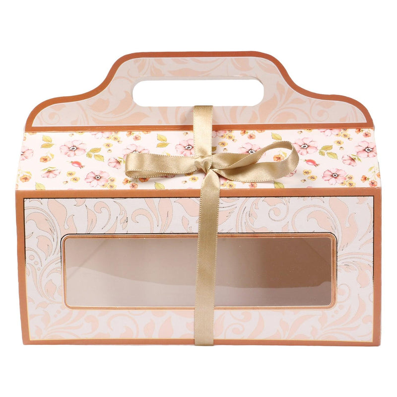 Floral hamper box without tins