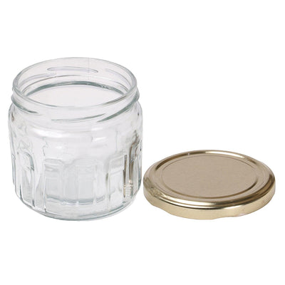Salsa designer glass jar