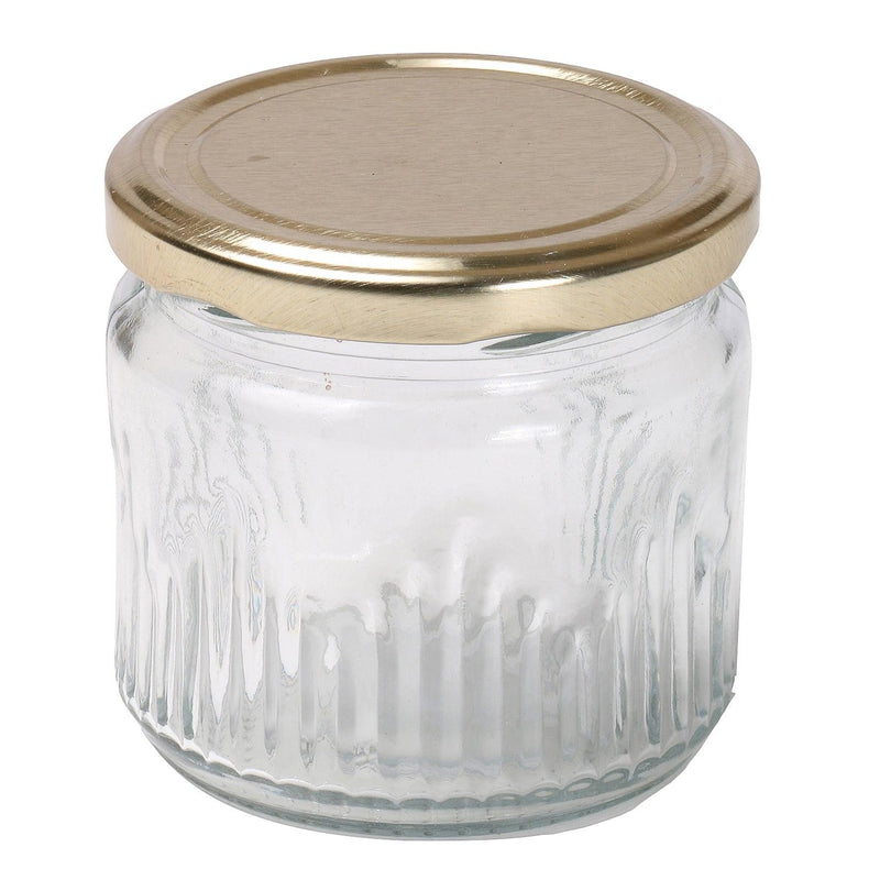 Salsa designer glass jar 