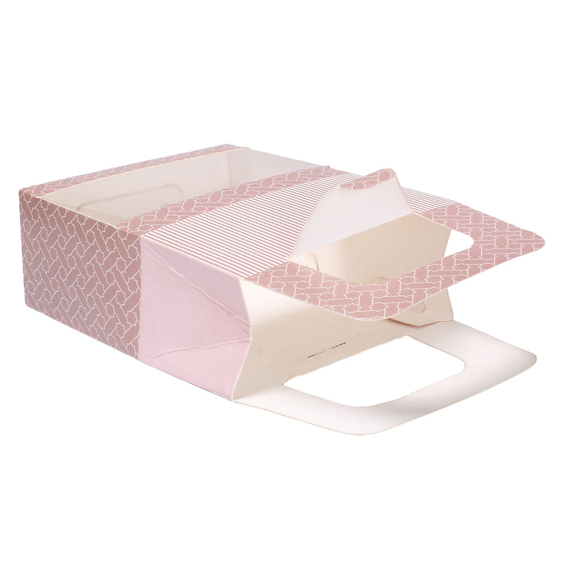 Stylish pink box with handle