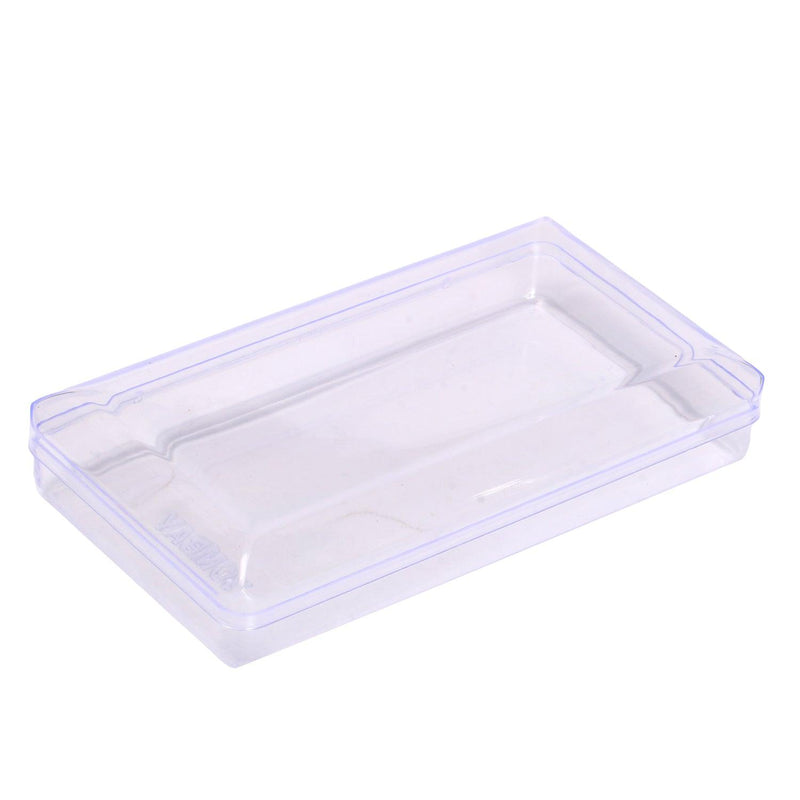 Transparent plastic container for all purpose (5.5x3x1 inches) SALONI - Nice Packaging