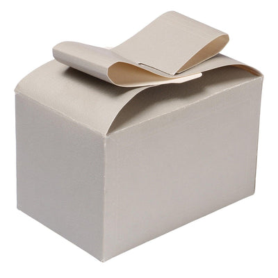 Silver Small gift box with Bow Lock style