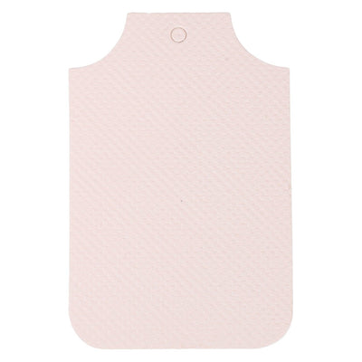 Textured pink tags