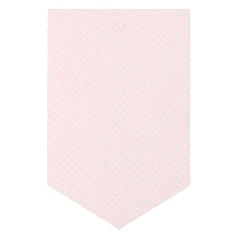 Pink Textured Tags