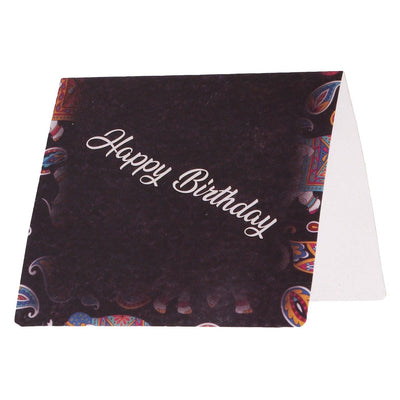 Foldable Happy birthday tags