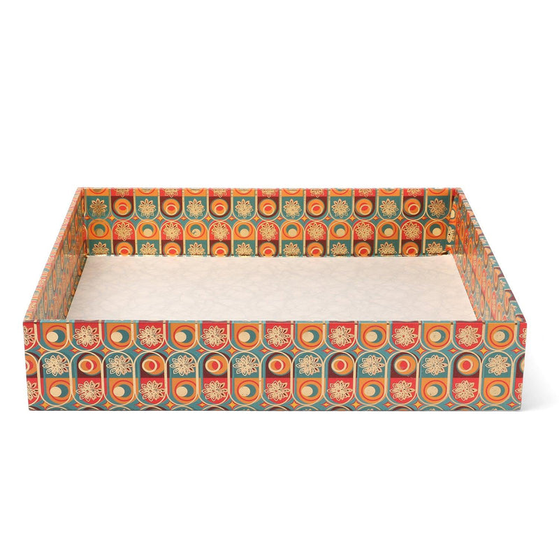 MDF Fully Multicolor Tray (13x11x2.5 inch) Tray-020 - Nice Packaging