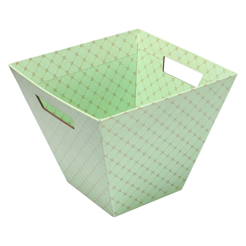 flower box green printed Tray
